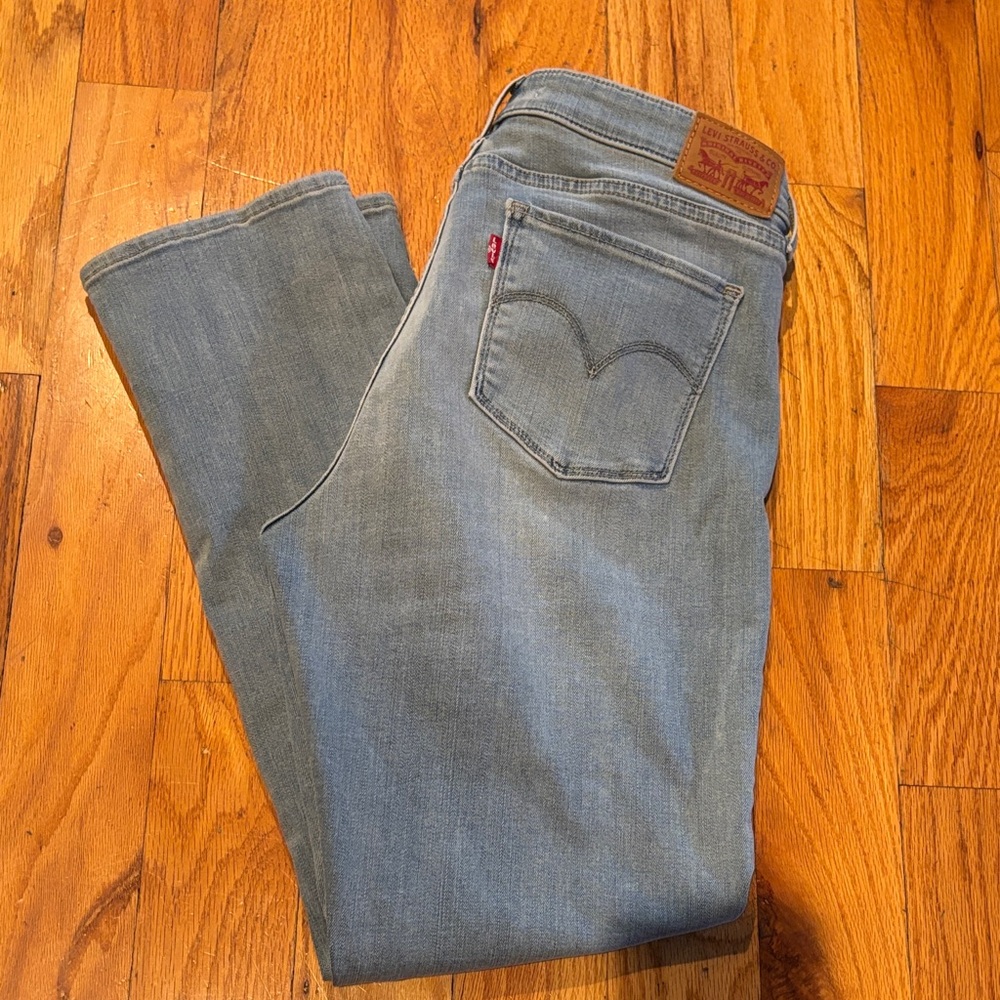 Levi's Women's Blue Straight Leg Jeans